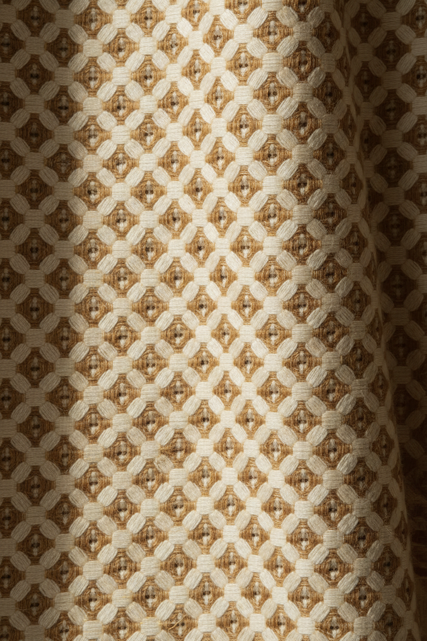 What is the Chashm-e-Bulbul (Diamond) Weave?