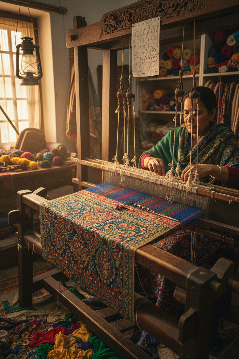 What is Kani Weaving? The Royal Art of the Traditional Kashmiri Shawl