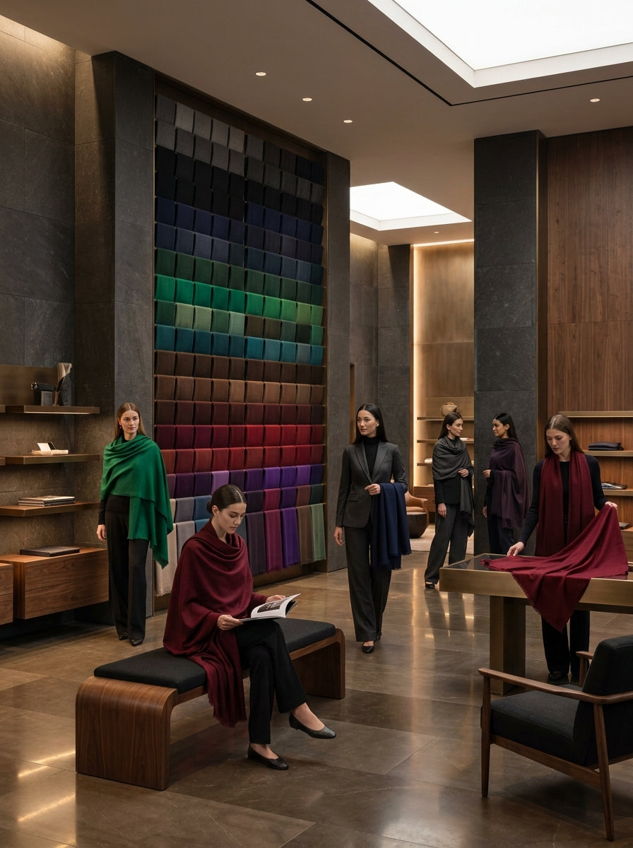 Cashmere Solid Pashmina — image 71