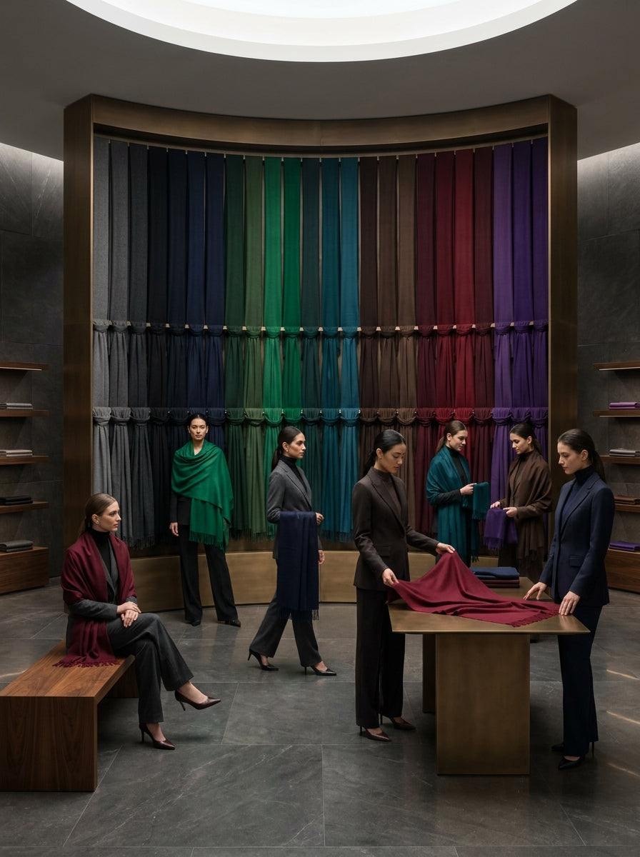 Cashmere Solid Pashmina — image 72