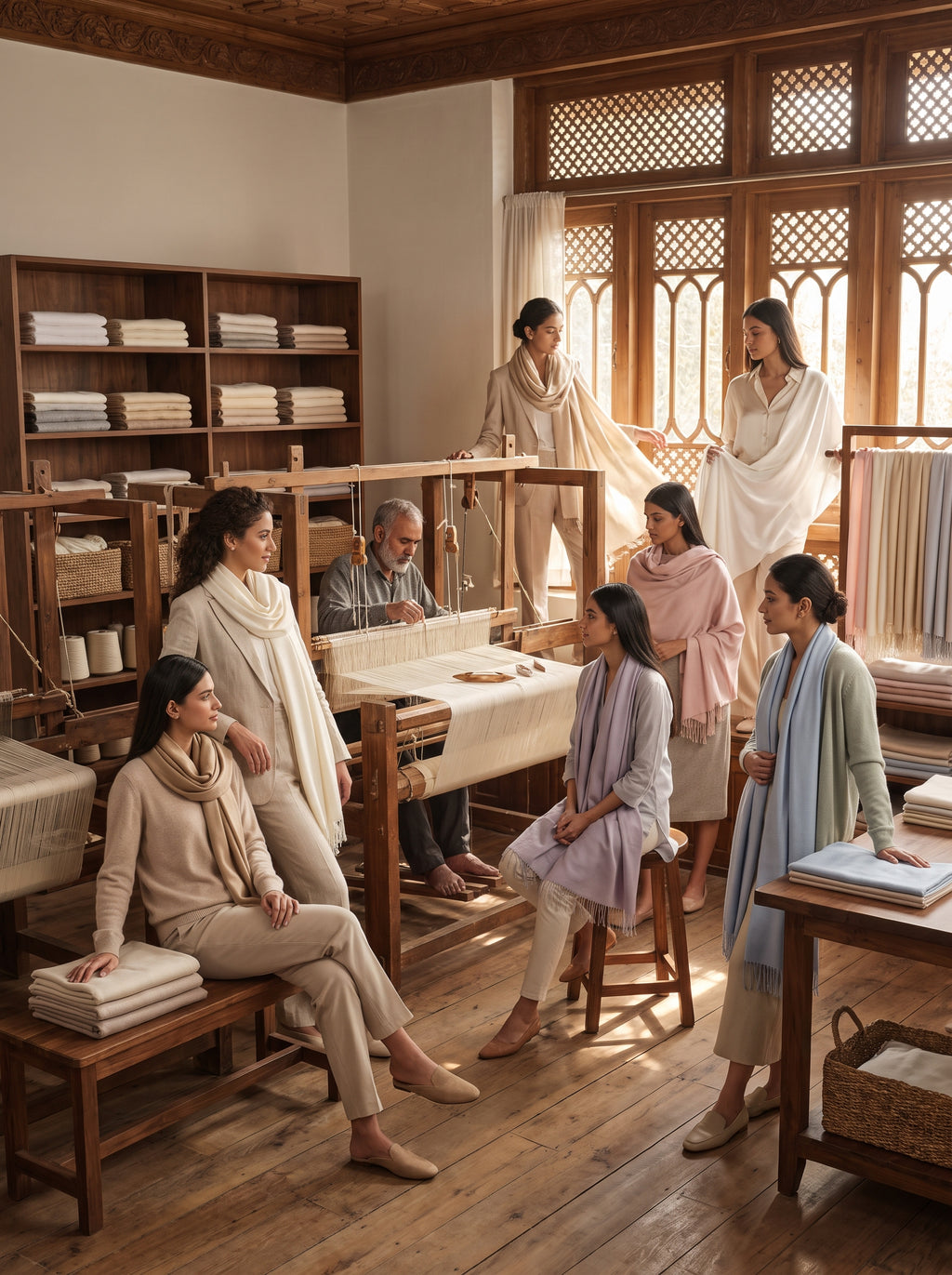 Cashmere Solid Pashmina — image 39