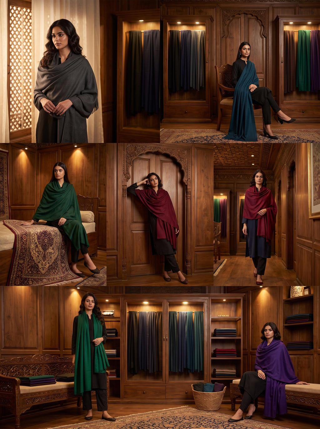 Cashmere Solid Pashmina — image 69