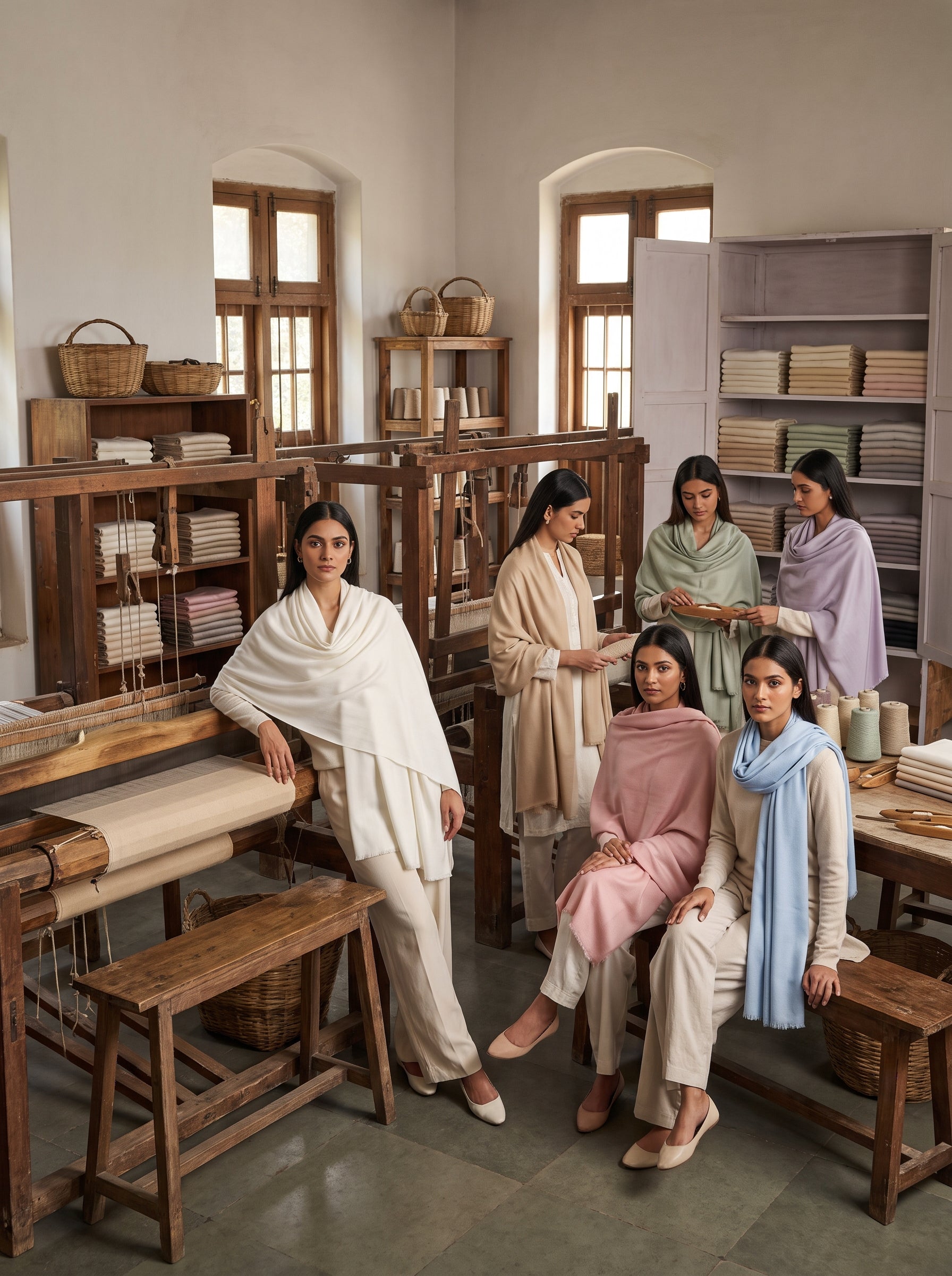 Cashmere Solid Pashmina — image 29