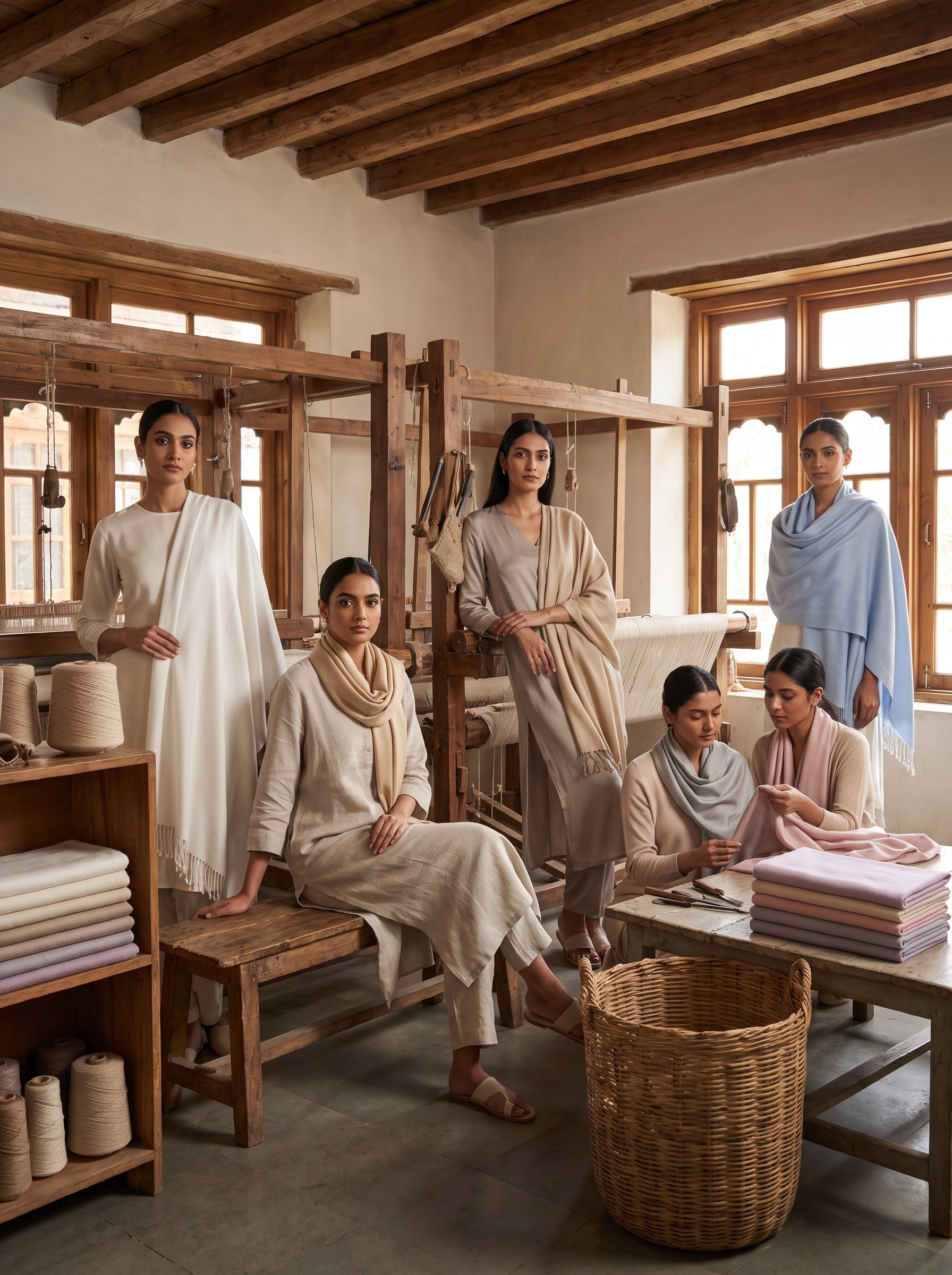 Cashmere Solid Pashmina — image 30