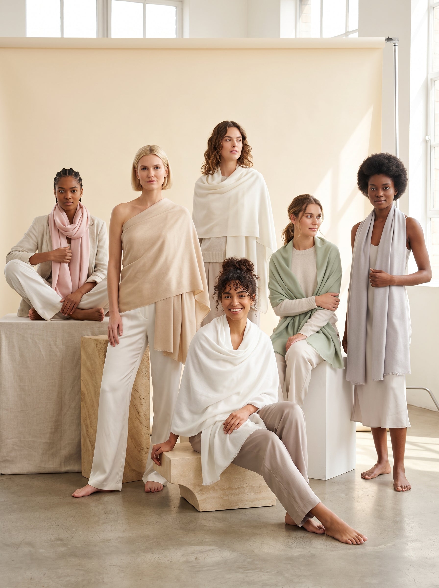 Cashmere Solid Pashmina — image 20