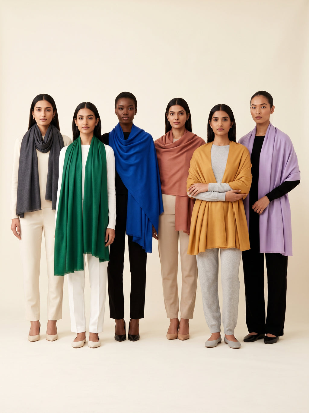 Cashmere Solid Pashmina — image 12