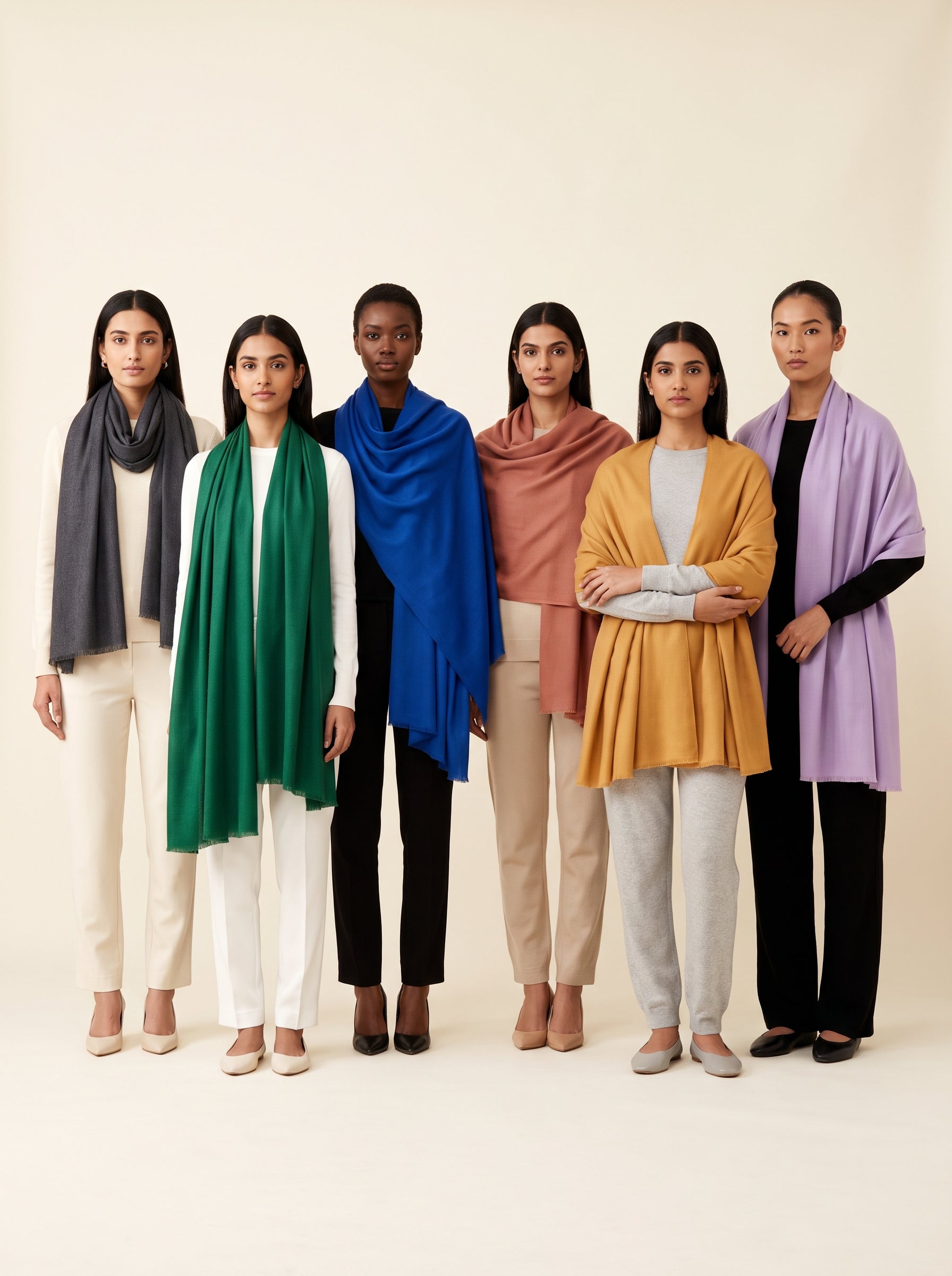 Cashmere Solid Pashmina — image 12