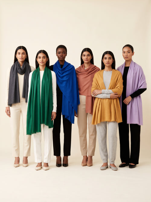 Cashmere Solid Pashmina — image 12