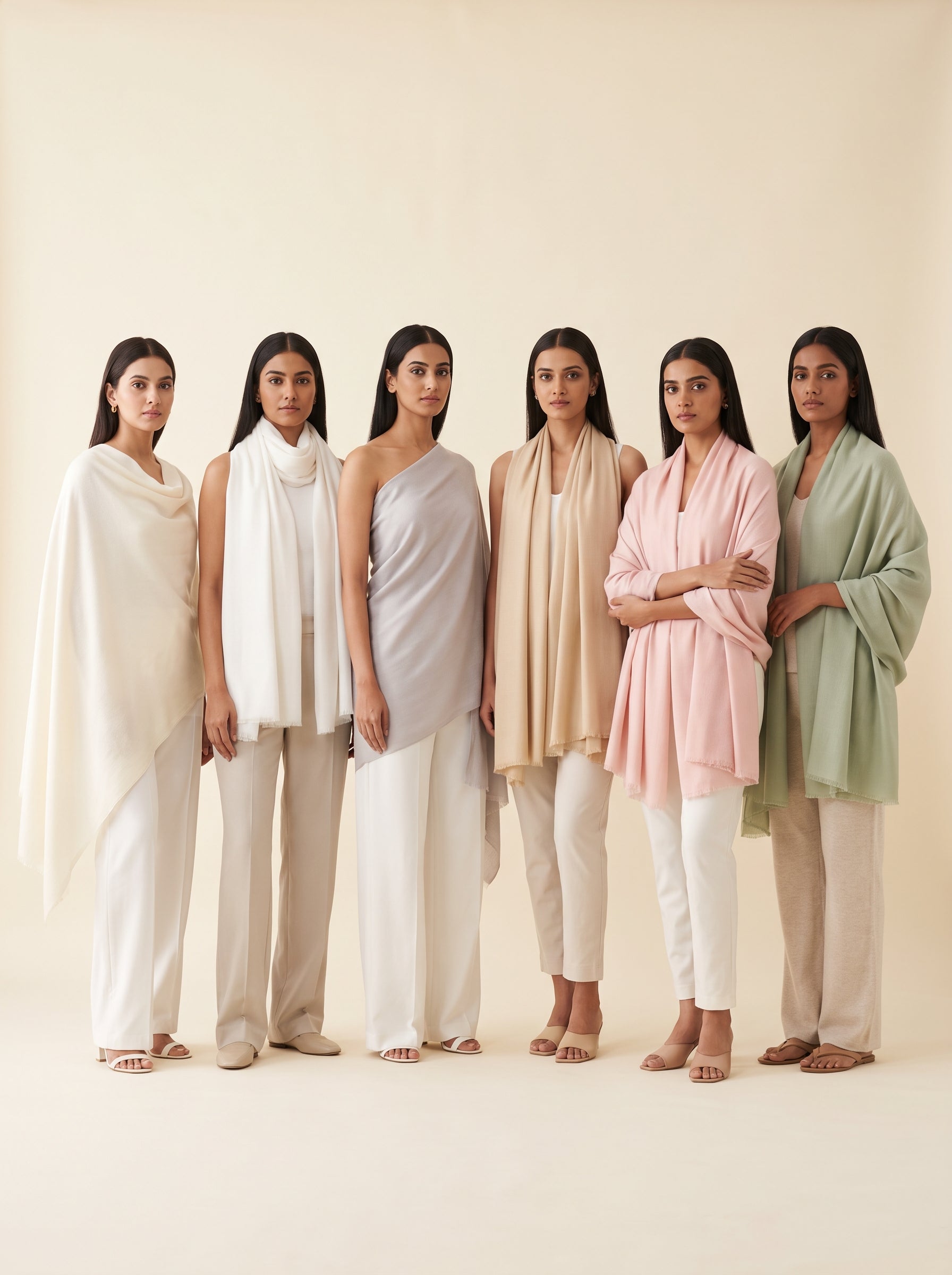 Cashmere Solid Pashmina — image 22