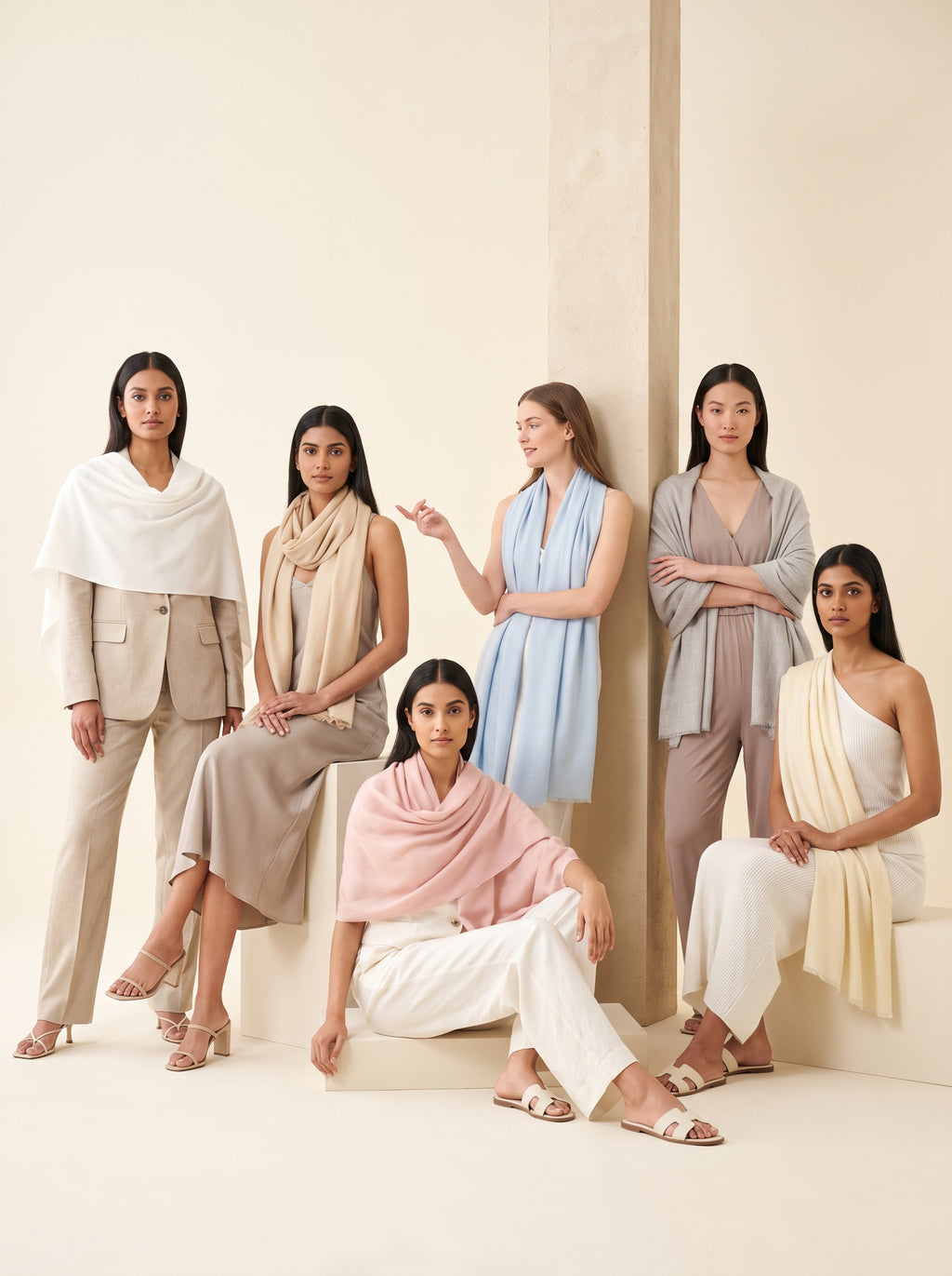 Cashmere Solid Pashmina — image 19