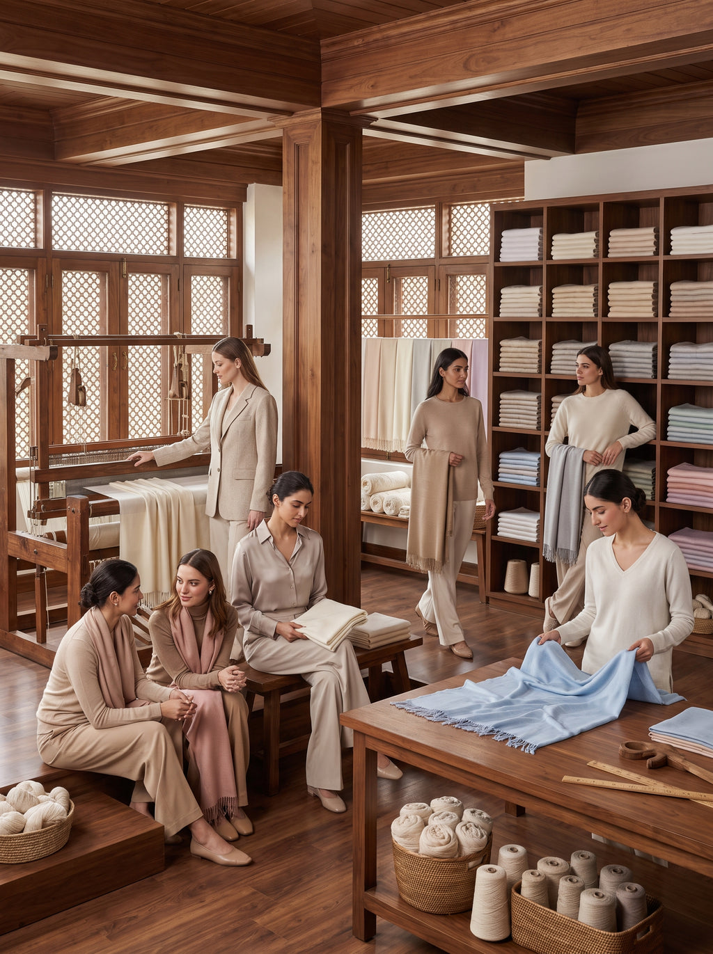 Cashmere Solid Pashmina — image 36