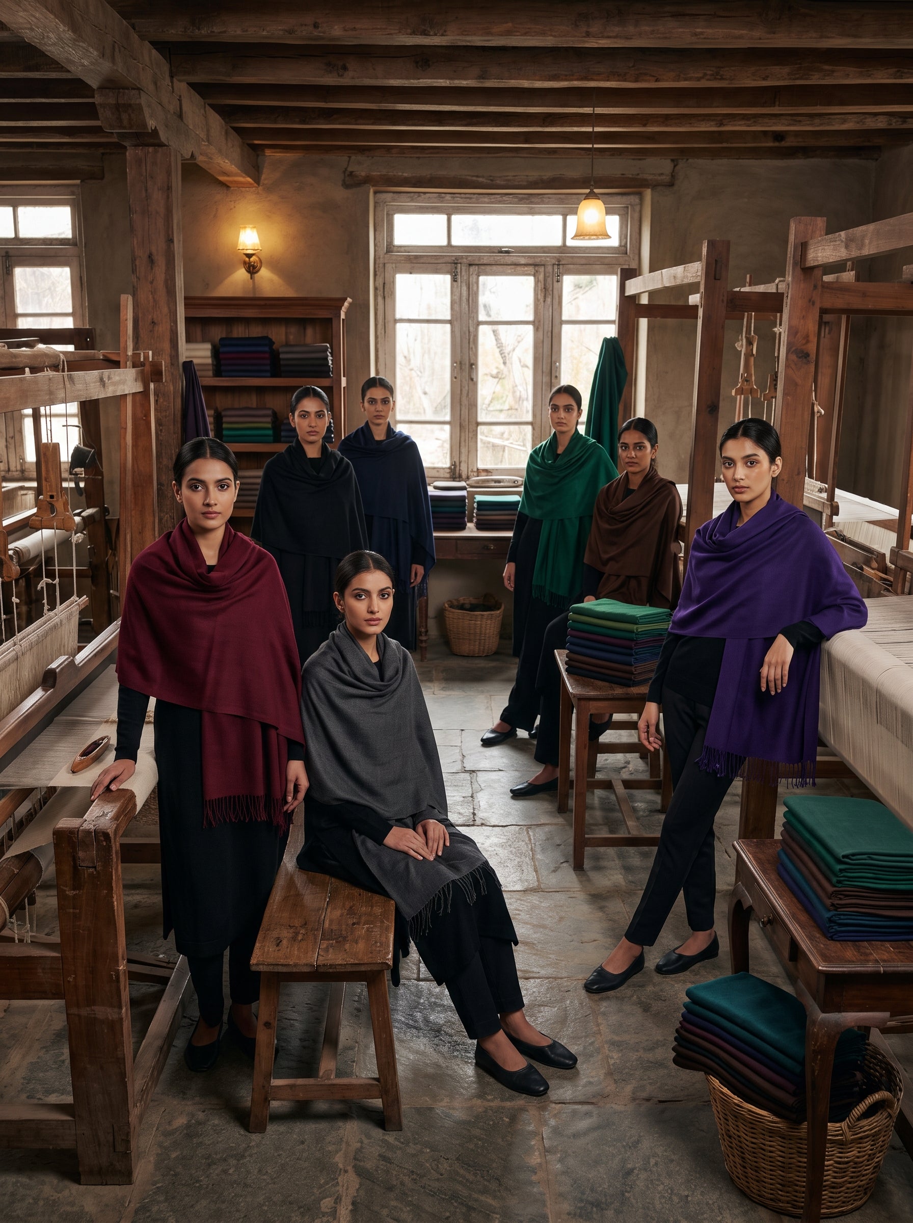 Cashmere Solid Pashmina — image 74