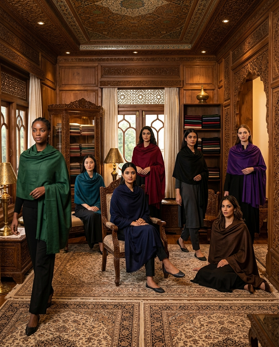 Cashmere Solid Pashmina — image 43