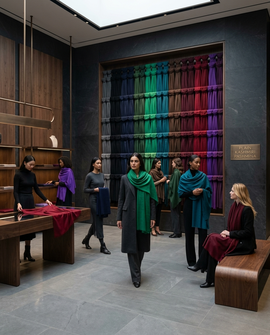 Cashmere Solid Pashmina — image 58