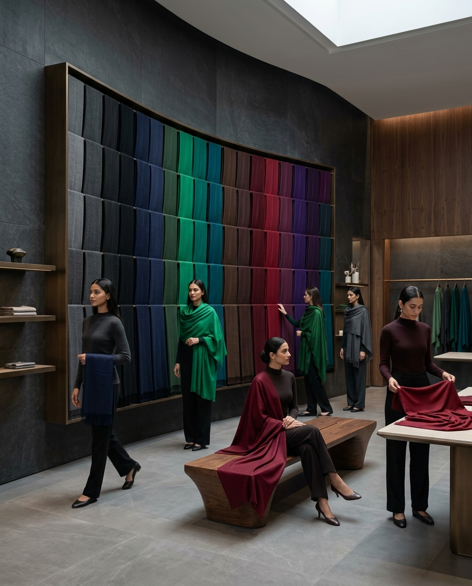 Cashmere Solid Pashmina — image 61
