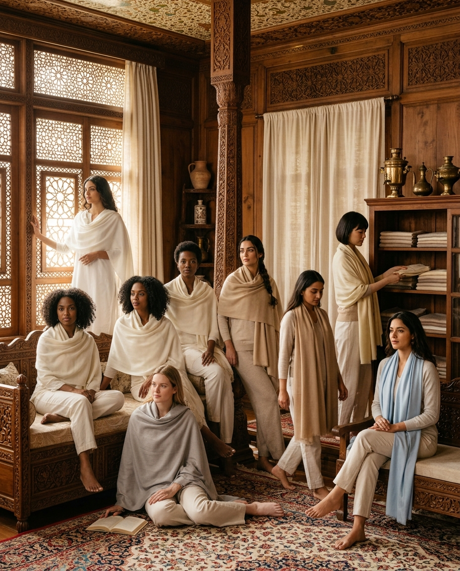 Cashmere Solid Pashmina — image 48