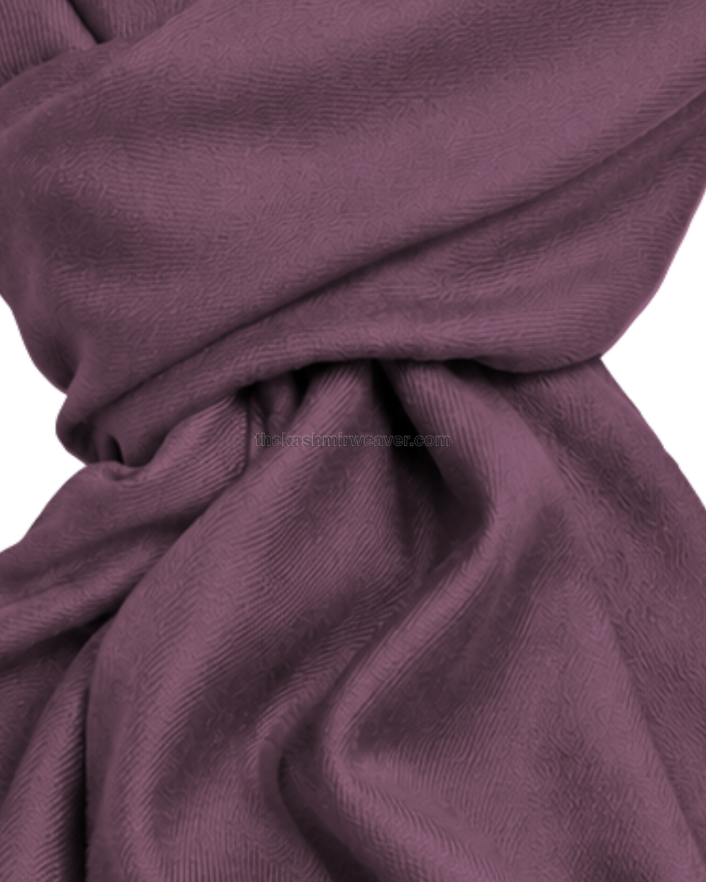 Orchid Pink Cashmere Pashmina Shawl — close-up texture zoom