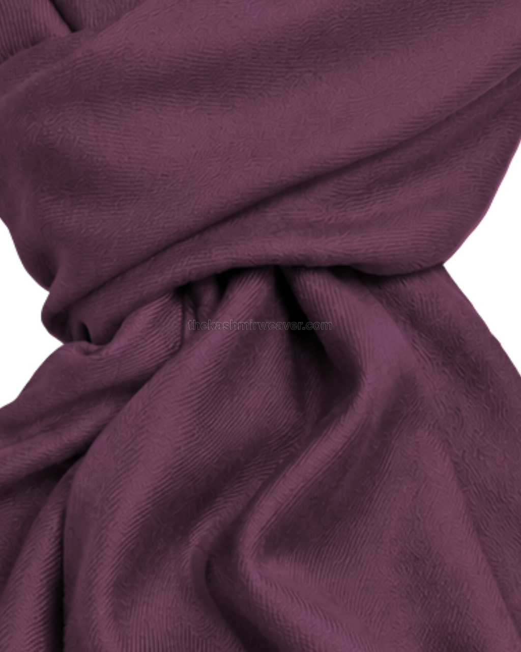 Magenta Purple Cashmere Pashmina Shawl — close-up texture zoom