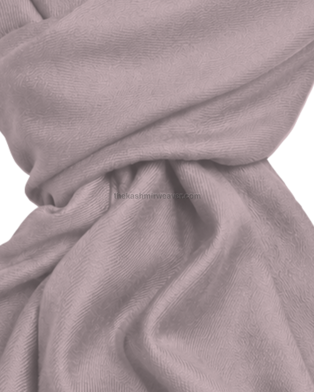 Pale Pink Pink Cashmere Pashmina Shawl — close-up texture zoom