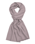 Pale Pink Pink Cashmere Pashmina Shawl — flat view