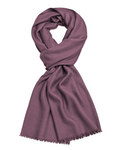 Pink Cashmere Pashmina Shawl — flat view