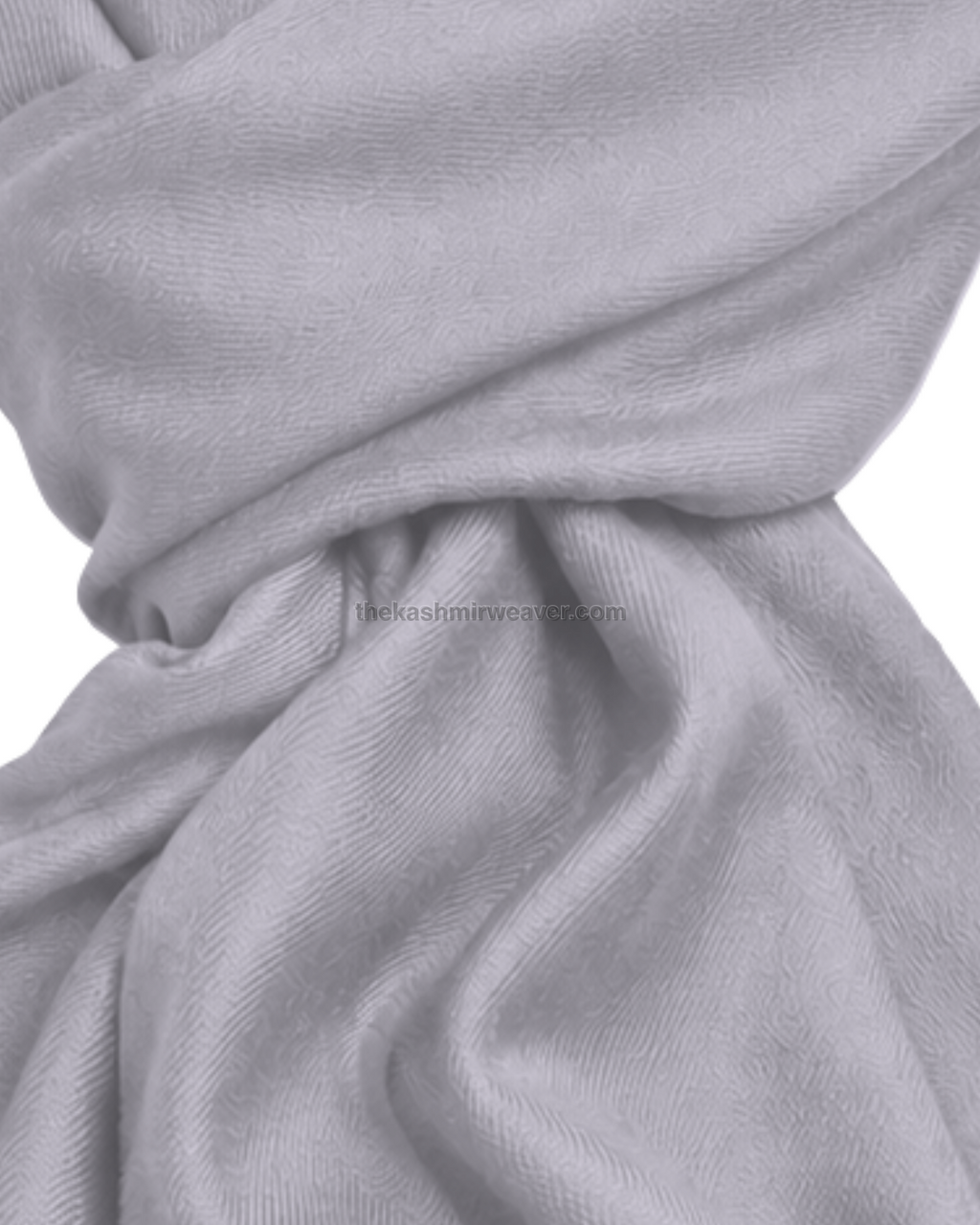 Pastel Purple Cashmere Pashmina Shawl — close-up texture zoom