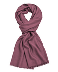 Pink Cashmere Pashmina Shawl — flat view