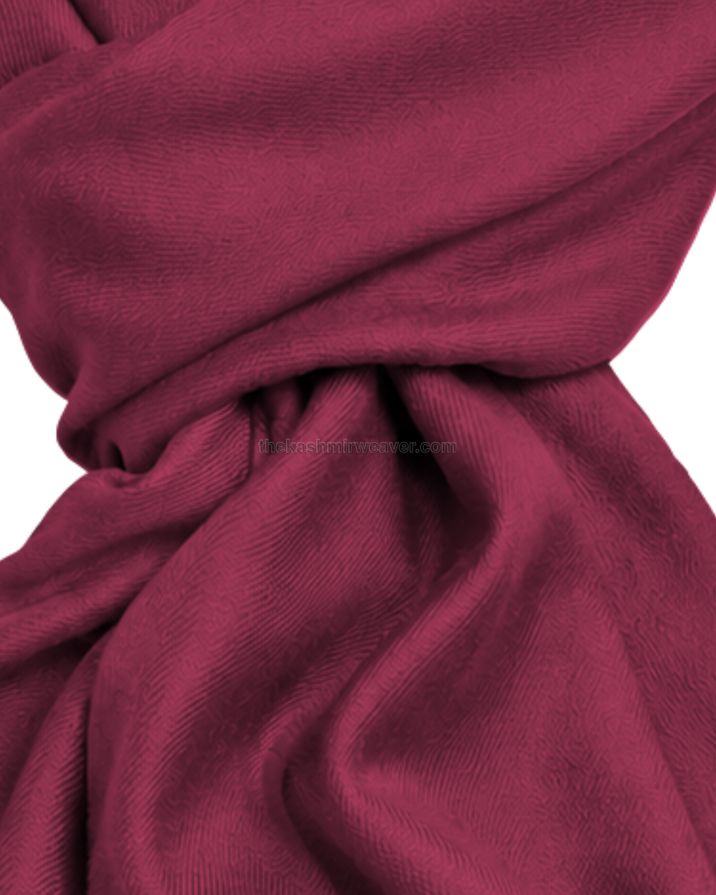 Rose Pink Cashmere Pashmina Shawl — close-up texture zoom